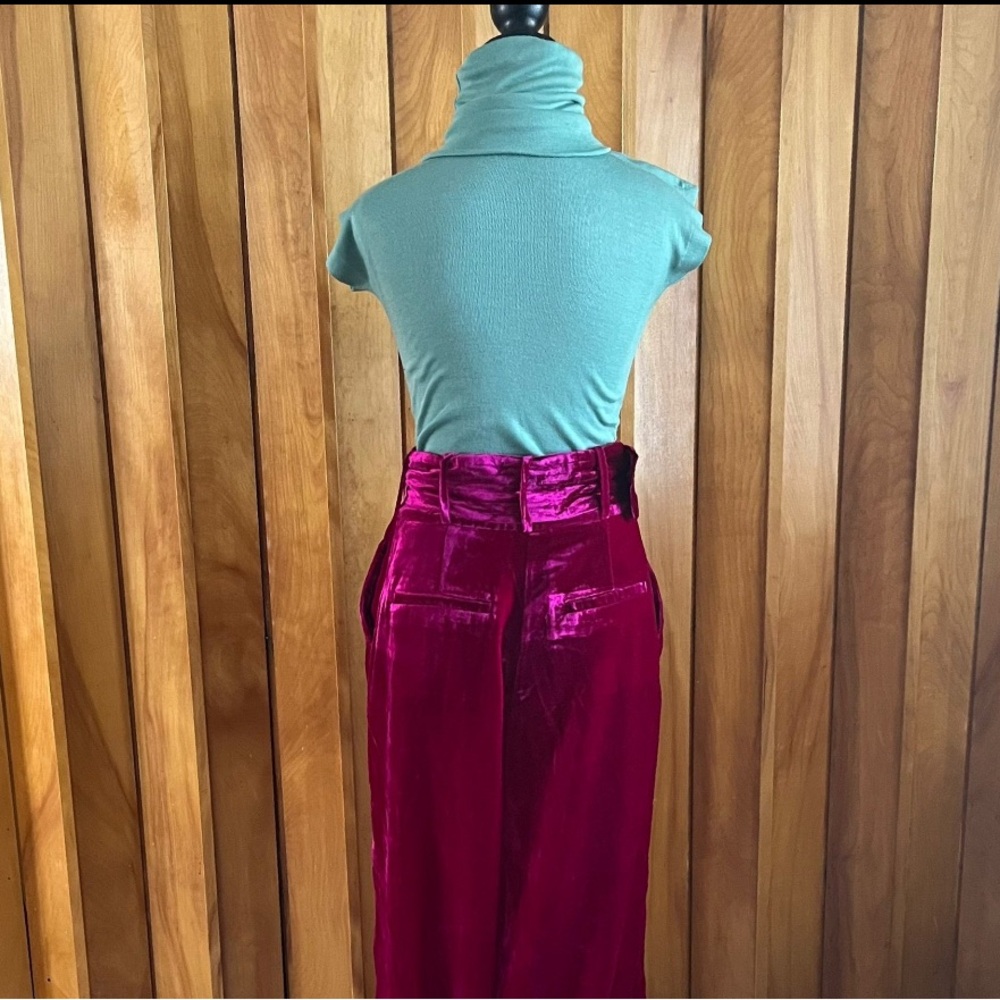 Vintage 1970’s Teal Short Sleeve Turtle Neck Top, Extra Small - Picture 5 of 5
